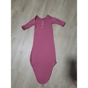 caden lane bamboo dusty rose tie-able long sleep sack‎ 0/3